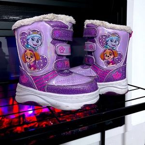 Toddler Girls Paw Patrol Snow Boots size 7